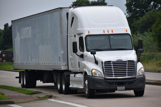 truck logistics highway